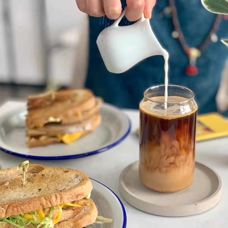 Drinkware Beer Glass Can Shaped 16 oz Pint Beer Glasses