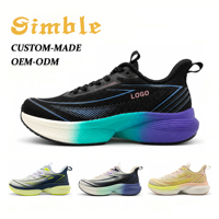Chaussures de course pour hommes, baskets de sport personnalisées à lacets, respirantes, légères, chaussures décontractées