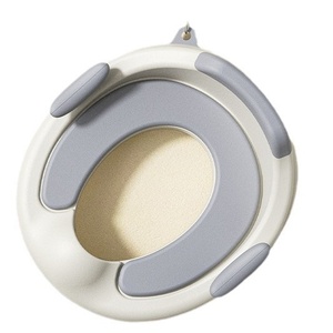 Siège <span class=keywords><strong>de</strong></span> <span class=keywords><strong>toilette</strong></span> d'apprentissage <span class=keywords><strong>pour</strong></span> bébé avec poignées, protection anti-éclaboussures, anneau d'apprentissage antidérapant <span class=keywords><strong>pour</strong></span> toilettes <span class=keywords><strong>pour</strong></span> garçons et filles - Product Image 6