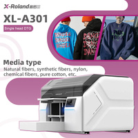 Impresora Textil X Roland, Impresión Directa a Prenda A4, I3200 DX7, Impresora DTG de un Solo Cabezal, Máquina de Impresión de Camisetas y Bolsas