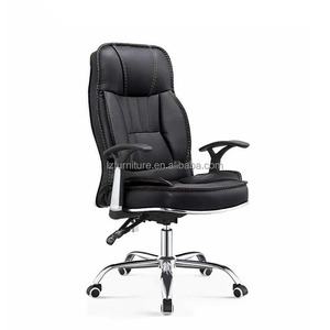 Silla de Oficina Ejecutiva Ergonómica, Giratoria, de Cuero PU, Respaldo Alto, para Gerentes - Product Image 4