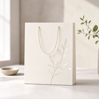 Sac fourre-tout en papier cartonné de luxe pour accessoires de mode, sacs en papier personnalisés avec logo pour accessoires de mode