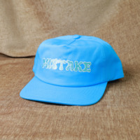 Gorra Snapback Ajustable con Hebilla de Plástico y Bordado Plano Personalizado de Marca, de Algodón Puro con Visera Plana