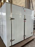 Séchoir à plateaux neuf avec moteur et boîte de vitesses pour la cuisson de saucisses, viande, dattes rouges, four de séchage à circulation d'air chaud pour la transformation alimentaire 380V 11KW
