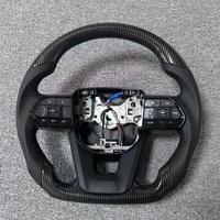 Volant sport personnalisé en fibre de carbone pour Toyota Alphard 20 30 Camry Hilux Land Cruiser LC200 LC300 Prado 120 150 200