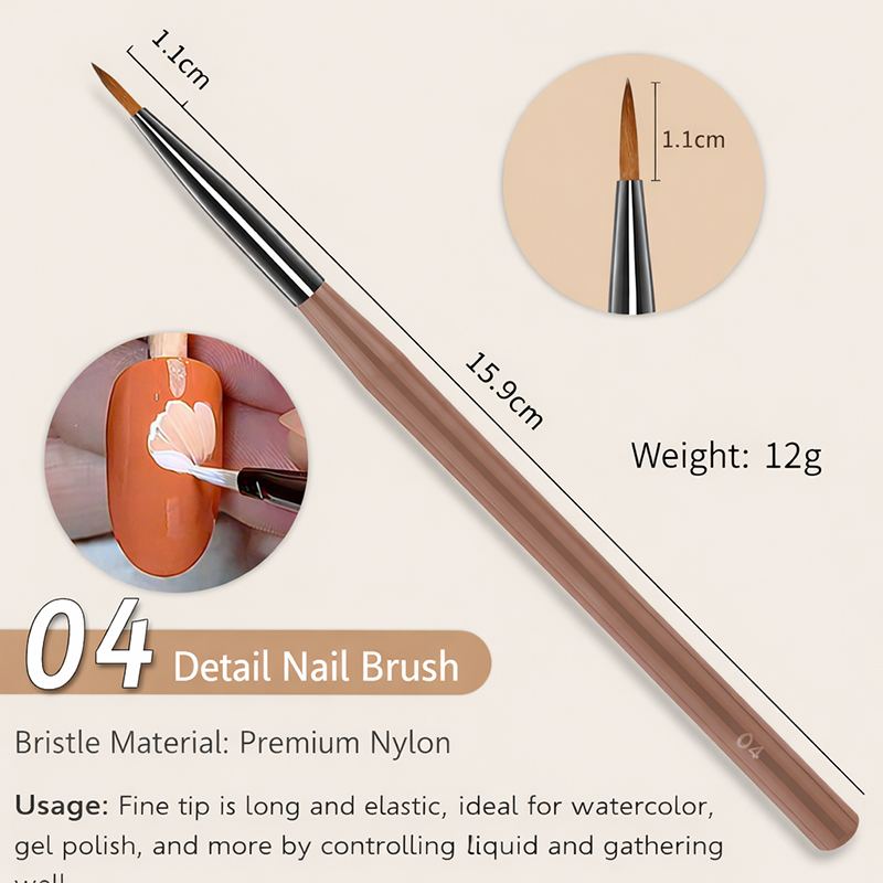 Brosse à ongles multifonction