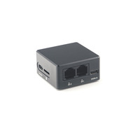 FriendlyElec NanoPi R28S Rockchip RK3528A Mini Router con Doble Puerto Gigabit Ethernet, 1GB de RAM, WiFi6/BT5.3, Placa de Desarrollo OpenWrt
