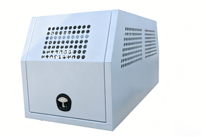 Custom Aluminum Half Ute Dog <b>Box</b> & Half Toolbox with Laser Cut Vents and Dividing Door From Foshan Manufacturer - Product Image 6