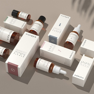 Caja de Cartón para Perfumes y Cosméticos con Logotipo Personalizado Ecológico, Caja de Cartón Blanca para Maquillaje y Productos Faciales - Product Image 5