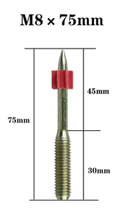 Clous à béton en acier de bonne qualité M6 M8 M10 de Chine, goujons à visser à filetage spiralé - Product Image 5