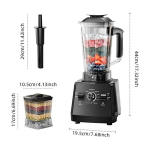 Machine à crème glacée, presse-agrumes domestique, moulin à lait de soja, mixeur à glace pilée, robot culinaire - Product Image 6
