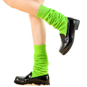 ECIEXI Giày Lười Dài Cho Nữ Tất Lười Nữ Màu Huỳnh Quang Đế Bông Dày Mùa Đông - Product Image 1