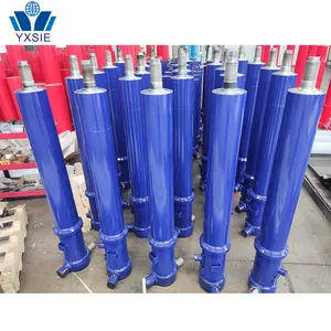 Customized Hydraulic Cylinder Stainless Steel Double Acting Telescopic Hydraulic Cylinder For Dump Trucks And Trailer