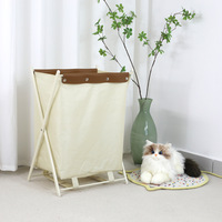 Panier à linge pliable en tissu Oxford écologique, panier de rangement 35x32x49CM, pliable, robuste, organisateur de vêtements sales, salle de bain