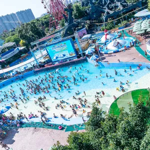 CMWATERPARKS durumda: Chengdu Nanhu rüya parkı su kaydırakları fiyatları fiberglas su parkı ekipmanları