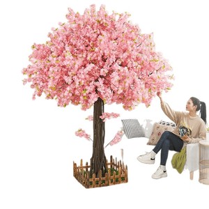 Alberi di ciliegio artificiali modello <span class=keywords><strong>Sakura</strong></span>, dimensione 14, per paesaggistica, fiori finti per hotel, centri commerciali, grandi, di lusso e di alta gamma - Product Image 5