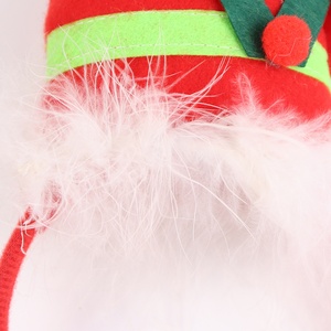 Pafu 2024 <span class=keywords><strong>Santa</strong></span> Party Club <span class=keywords><strong>Bar</strong></span> Parches de lentejuelas Suministros de Navidad Decoración Niños Sombrero de felpa Diademas - Product Image 6