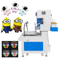 Machine automatique de fabrication de porte-monnaie en silicone 24 couleurs pour la création de porte-clés 2D 3D en PVC, poupées et objets artisanaux