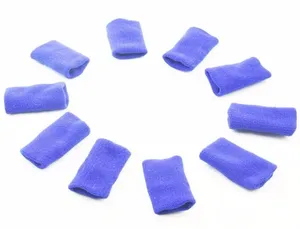 Bốn màu sắc độ đàn hồi cao ngón tay hỗ trợ Brace bóng rổ ngón tay tay áo bảo vệ - Product Image 6