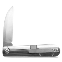 Couteau de poche industriel Sunbart D2Steel, personnalisable, pliable, à pointe tombante, manche en fibre de carbone, pour la chasse et le camping, support OEM 1