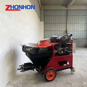 Machine à projeter le béton 380V à <span class=keywords><strong>prix</strong></span> abordable, machine à projeter le mortier, pulvérisateur de mortier facilement déplaçable - Product Image 4