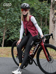 CSED Unisex <span class=keywords><strong>ciclismo</strong></span> pantaloni da <span class=keywords><strong>ciclismo</strong></span> Quick Dry tuta reversibile eco-friendly Plus Size comodo Pad cinturino personalizzabile - Product Image 1