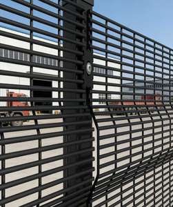 ألواح سياج شبكية ملحومة عالية الأمان مجلفنة <span class=keywords><strong>358</strong></span> - نظام سياج مقاوم للتخريب ومضاد للقطع - Product Image 1