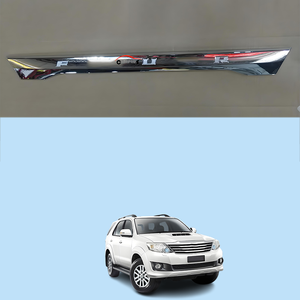 Abs <span class=keywords><strong>Chromer</strong></span> Heckklappen dekoration Heckklappen-Kofferraum deckel abdeckung für FORTUNER 2012-2014 SUV 4x4 Auto Decoration - Product Image 1