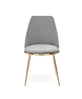 Chaises de salle à manger en velours moderne