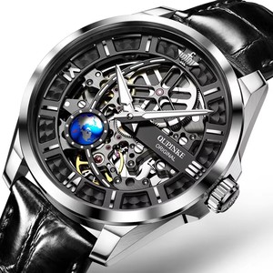 Reloj OUPINKE 3268 para hombre, de lujo, alta calidad, automático, mecánico, con visión 3D y esfera de segundos giratoria. - Product Image 1