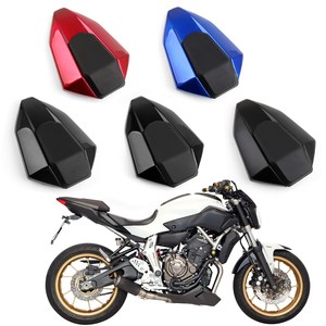 Couverture de carénage de capot Solo de siège <span class=keywords><strong>arrière</strong></span> passager pour YAMAHA MT-07 FZ-07 FZ07 2013-2017 capot de siège noir - Product Image 6