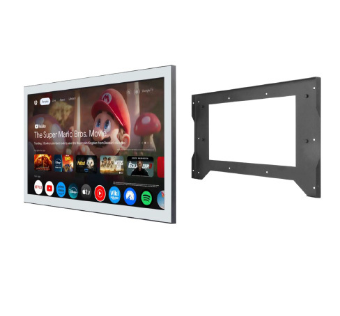 32 Inches Android Google Assistant IP65 Waterproof Mirror TV with Analog and Digital Tuner