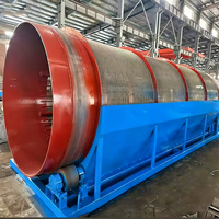 Steinerz-Waschmaschine Trommelwaschmaschine Mineralwaschanlage Goldminen-Entschlammungsanlage