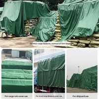 Bâche en PVC enduit, tissée, de poids moyen, épaissie, résistante à l'usure, imperméable, antistatique, pour protection contre la pluie et le soleil