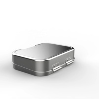 Boîte à lunch OEM en acier inoxydable 304, 4 compartiments, étanche, chauffable, compatible micro-ondes, pour la conservation de la fraîcheur, capacité 800 ml