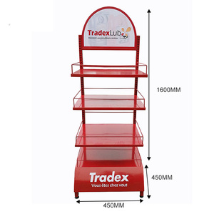 Negozio di Riparazione Auto Lubrificante Olio Essenziale Corpo Del Supporto Detersivo In Metallo Display Scaffali - Product Image 6