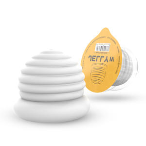 Manuel seks jöle uçak kupası tek kullanımlık Mini erkek şeffaf mastürbasyon kupası erkek Penis egzersiz eğitmen seks oyuncak - Product Image 3