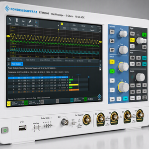 Osiloskop Digital Rohde & Schwarz R&S <span class=keywords><strong>RTM3000</strong></span> 100MHz-1GHz 10-bit ADC 5GSa/s 2/4 Saluran RTM3002 RTM3004 Perangkat Pengukuran Laboratorium - Product Image 4
