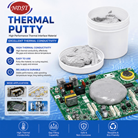 Pâte thermique conductrice en silicone NDST 2W/m.K, colle adhésive flexible pour dissipation thermique des puces électroniques, des cartes graphiques et des dissipateurs de chaleur