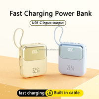 Nuevo banco de energía de carga rápida de bolsillo Delgado 10000 mAh cargador portátil batería externa PowerBanks 10000 MAh cargador de teléfono móvil