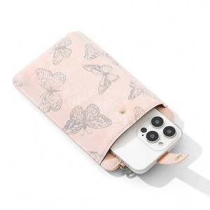 Vertical Butterfly Crossbody Women's Phone Bag Multifunctional PU Leather Fashion Phone <b>Backpack</b> - Product Image 3