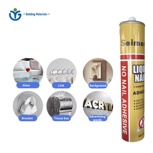 Miglior Prezzo Adesivo da Costruzione Liquido 300ml Senza <span class=keywords><strong>Silicone</strong></span> Sigillante <span class=keywords><strong>per</strong></span> <span class=keywords><strong>Piastrelle</strong></span> Colla Senza Chiodi <span class=keywords><strong>per</strong></span> Vetro - Product Image 3