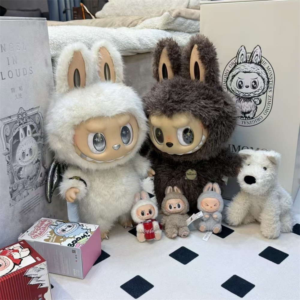 Pop Mart Labubu Angel in Cloud Vinyl Doll – Cute Plush Toy for All