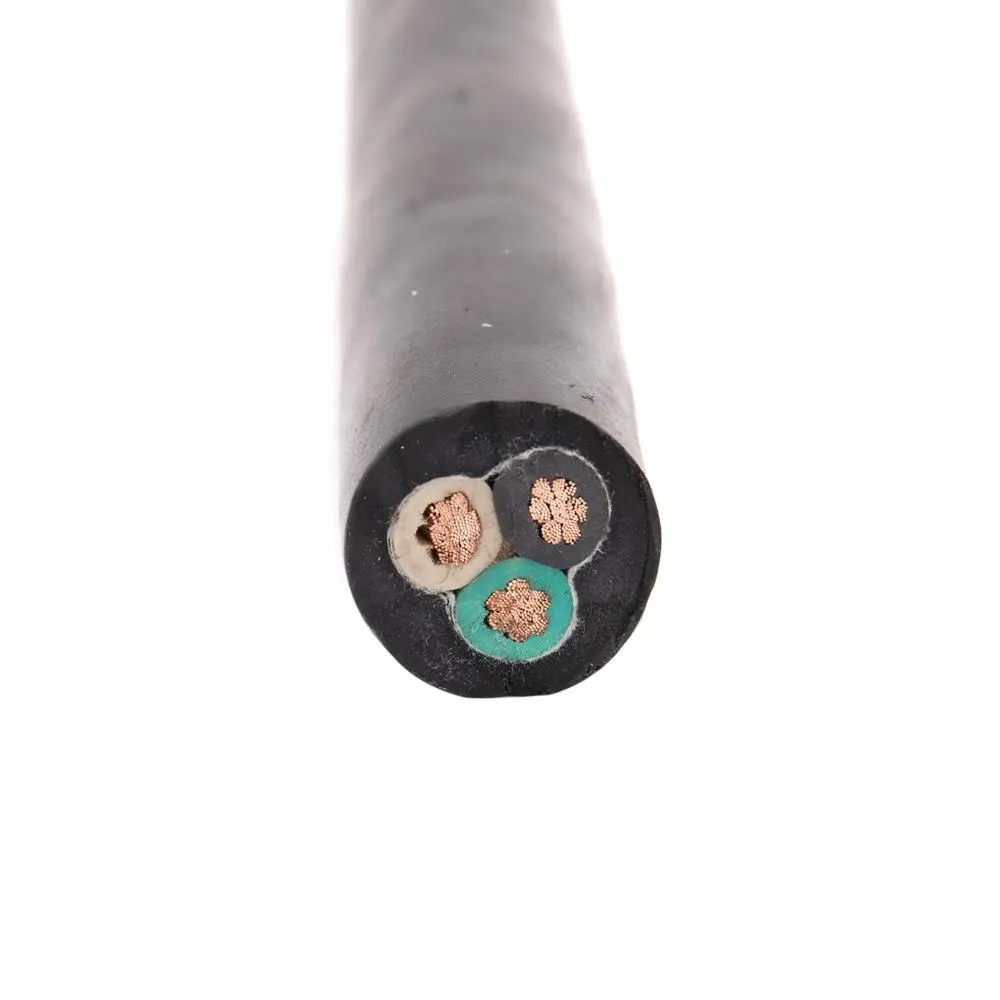 Highly flexible 3*0.75mm2 power 2.5m pvc cables copper cable