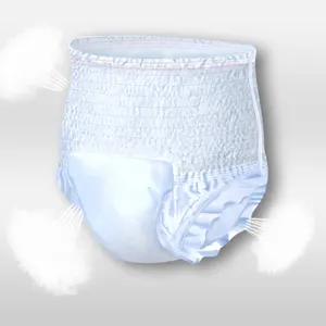 2024 Best Quality Wholesale Private Label Disposable Senior Extra Thick Pull Up Diapers For Adults
