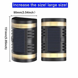 Lampe solaire LED extérieure à éclairage haut et bas, grande taille, étanche IP65, pour décoration de jardin, cour, rue, mur, RGB - Product Image 6