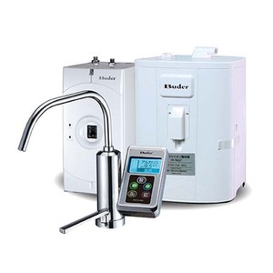 Générateur d'eau alcaline ionisée à hydrogène monté sur robinet, ORP max -450 mV, pH 5,5-9,5, débit max 5,5 L/min, certifié TUV/ISO13485 - Product Image 1