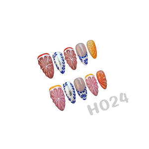 Nhiệm Vụ Nặng Nề Sang Trọng Vẽ Tay Báo Chí Trên Acrylic Móng Tay 500 + Móng Tay Nghệ Thuật Thiết Kế Chất Lượng Cao Vật Liệu Nhân Tạo - Product Image 2