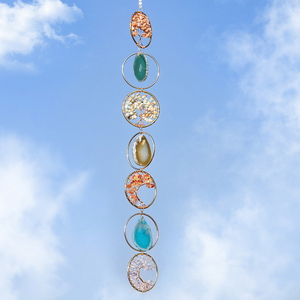 High Quality Small <strong>Raw</strong> <strong>Crystal</strong> Wall Hanging for Healing &amp; Chakra <strong>Wholesale</strong> Small Stone Wall Hanging - Product Image 3