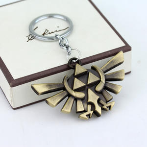 38 diseño de aleación de alta calidad Mini espada llavero y Collar para los fans de la leyenda de <span class=keywords><strong>Zeld</strong></span> como regalos - Product Image 4